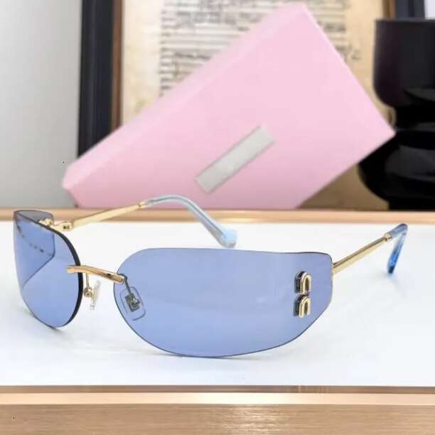 sunglasses for women classic men luxurys designer sunglasses Euro american trend glasses curved Lenses shades large frame Lights contour UV400 goggl