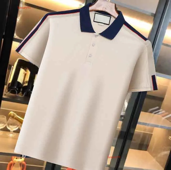 2025 Mens Polo Shirt Designer Mens Fashion Horse T Shirts Casual Men Golf Summer Polos Shirt Embroidery High Street Trend Top Tee Asian Size M 3Xl
