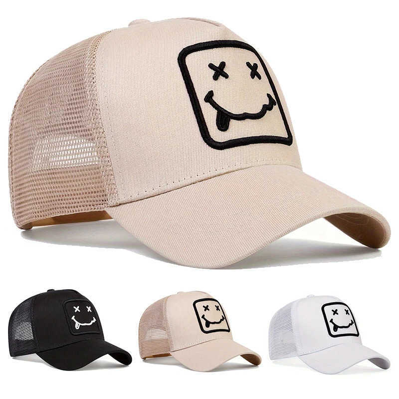 Embroidery Tongue Sticking Unisex XX Baseball Net Caps Spring Summer Outdoor Adjustable Casual Hats Sunscreen Hat Sports M260626