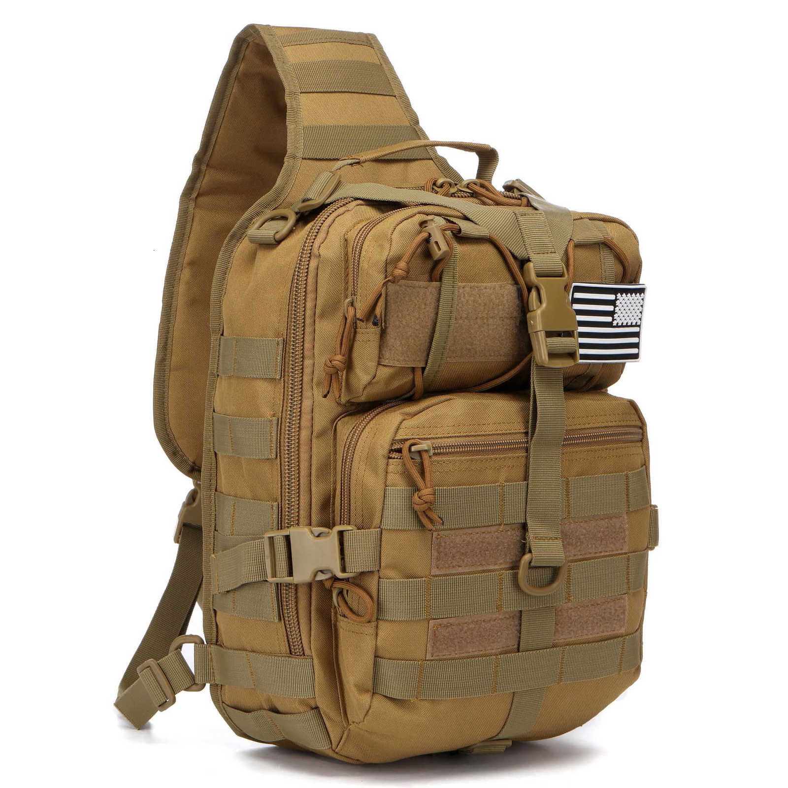 Backpack Mens Chest Bag Sling Waterproof EDC Rucksack Bag For Outdoor Hiking Camping Trekking Travel M260626