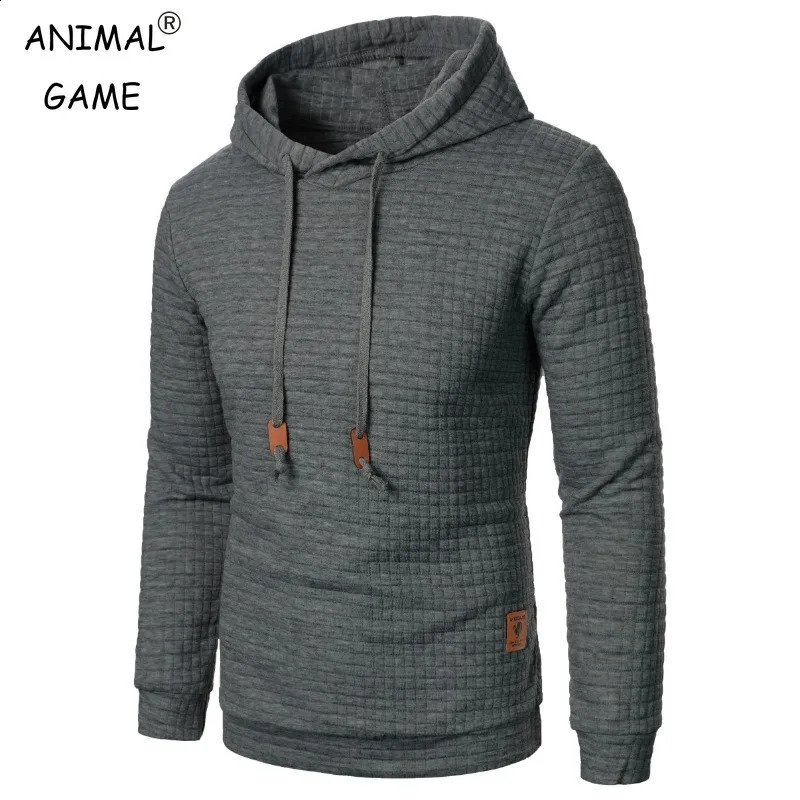 Autumn Mens Long Sleeve Hooded Sweatshirts Breathable Solid Color Hoodie Men Winter Pullover Streetwear Sport Tracksuit Men 260625