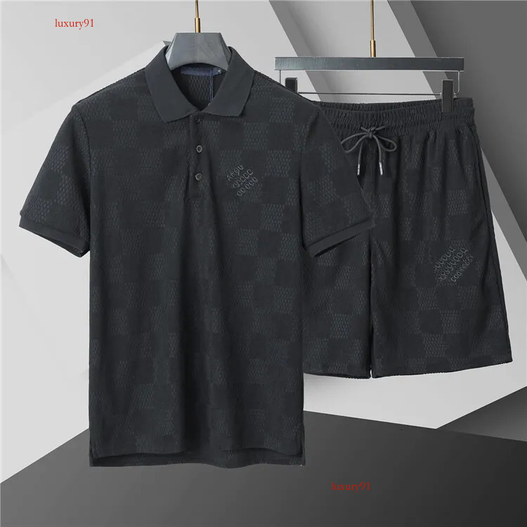 Summer Mens T Shirts Designer Men Shorts Sets Cotton Dress Material Summer Sets Casual Sports Running Joggers Sportswear Sweat Suits 2 Pieces Set