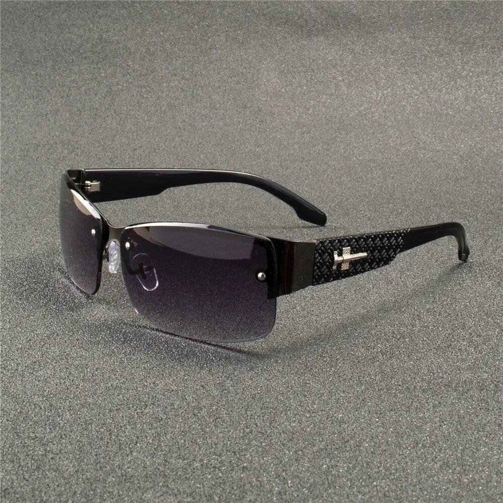 3Pcs New Fashion Designer Sunglasses High Quality Retro Women Square Glasses Men Luxury Shades