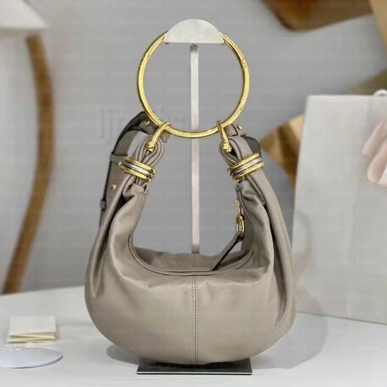Luxury bag nile Designer Women's Handbags Leather Crescent Half Moon bag fashion Leisure tote Shoulder Purse