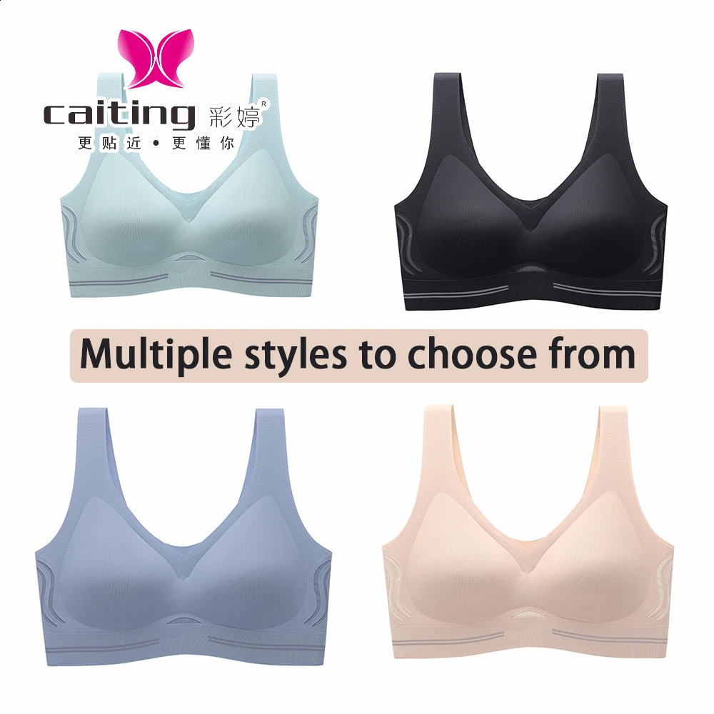 CAITING Seamless Bra Women good quality women underwear No trace Tops Sexy Wireless Womens Underwear Veststyle pushup bra 260624