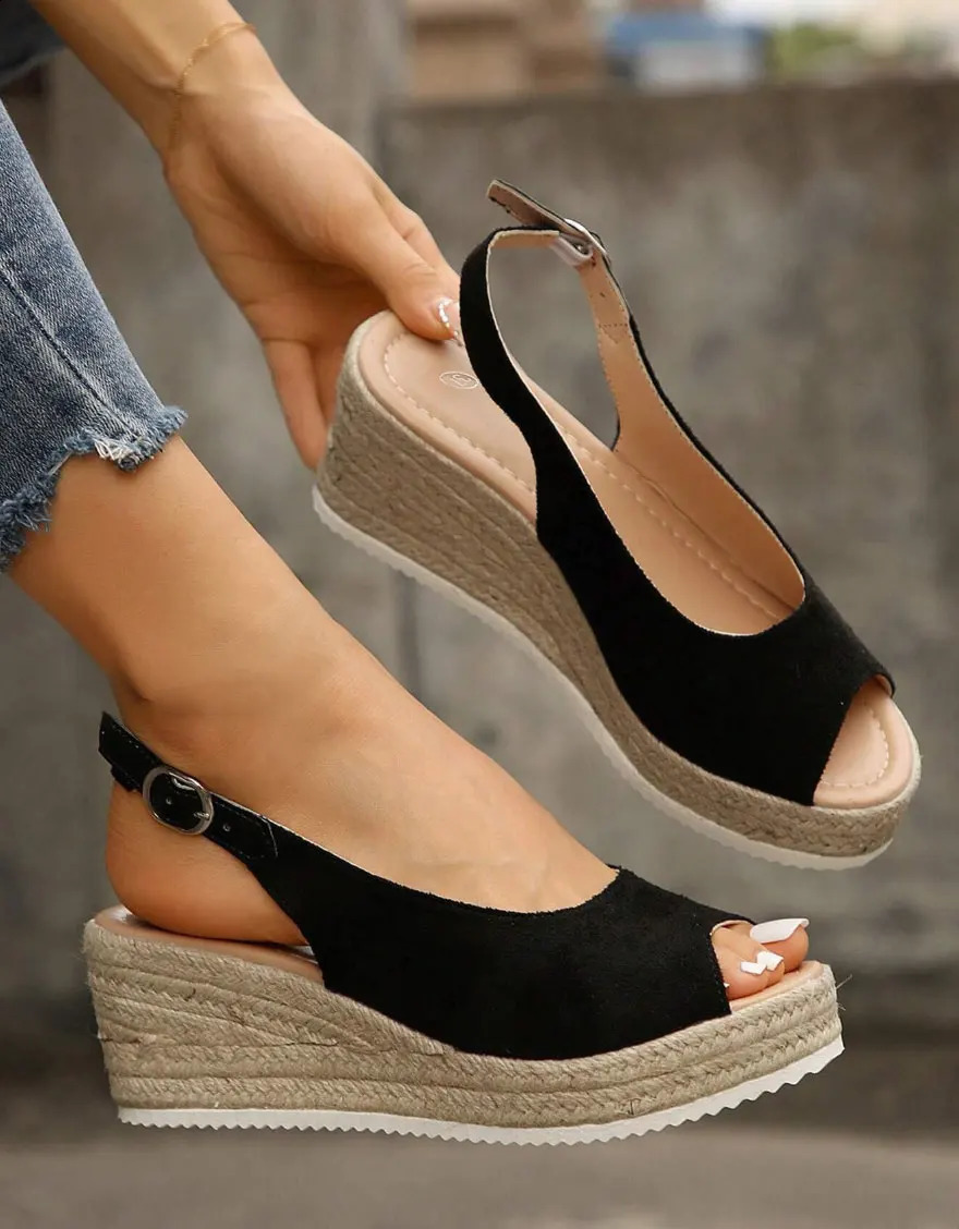 Womens Chunky Heel Sandals Comfortable Elegant Summer Shoes Waterproof Platform SlipOn Large Size Outdoor Daily Wear 260626