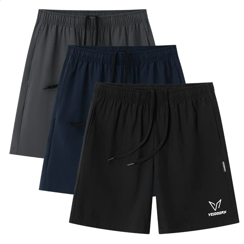 M-5XL Mens Running Shorts Quick Dry Breathable Lightweight Sports Gym Athletic Workout Shorts with Pockets for Jogging Training 260625BJ