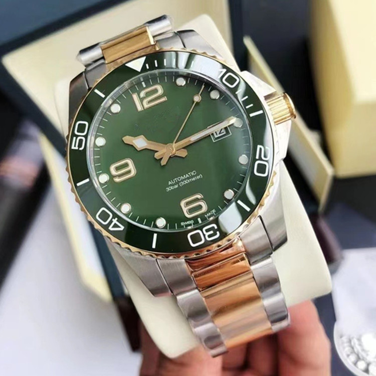 Hot selling AAA Water King Fully Automatic Mechanical Men's Diving Night Light Ceramic Ring Watch