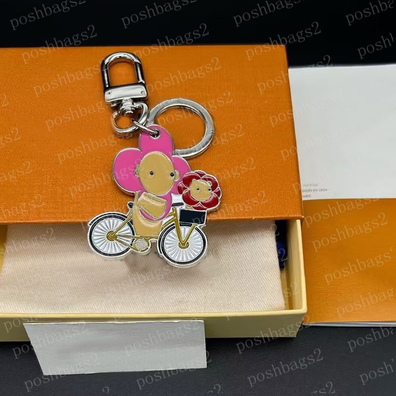 Trendy Keychains Sold with box Packaging Purse Charms for women's handbag accessories for Sales