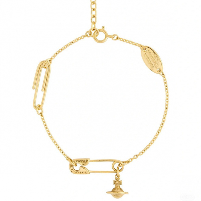 Saturn Jewelry Designer Vivienneewestwood Vivi Ennewestwood Luxury Bracelet For Woman Men Luxe Bangle For Women Unique Fashionable And Exquisite