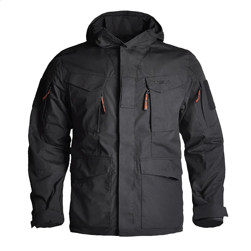 Hanye Outdoor M65 Cargo Jacket Men Mid Length Tactical Military Coat Spring Autumn Windproof Waterproof Workwear 260625