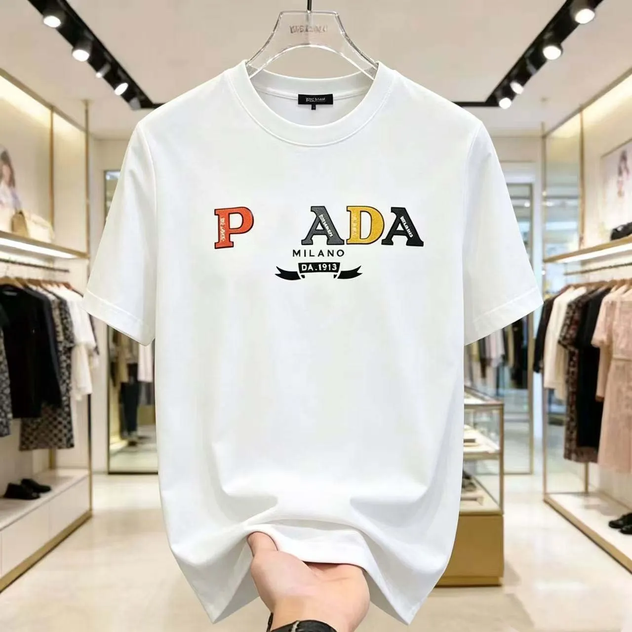 2026 mens designer summer tshirts high quality cotton letter print tshirts mens and womens same style casual loose round neck shortS-4XL