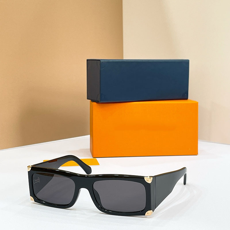 Heritage Square Sunglasses Z3158U Luxury brand designer sunglasses acetate fiber square metal corner mens sunglasses Driving Business Workplace UV40