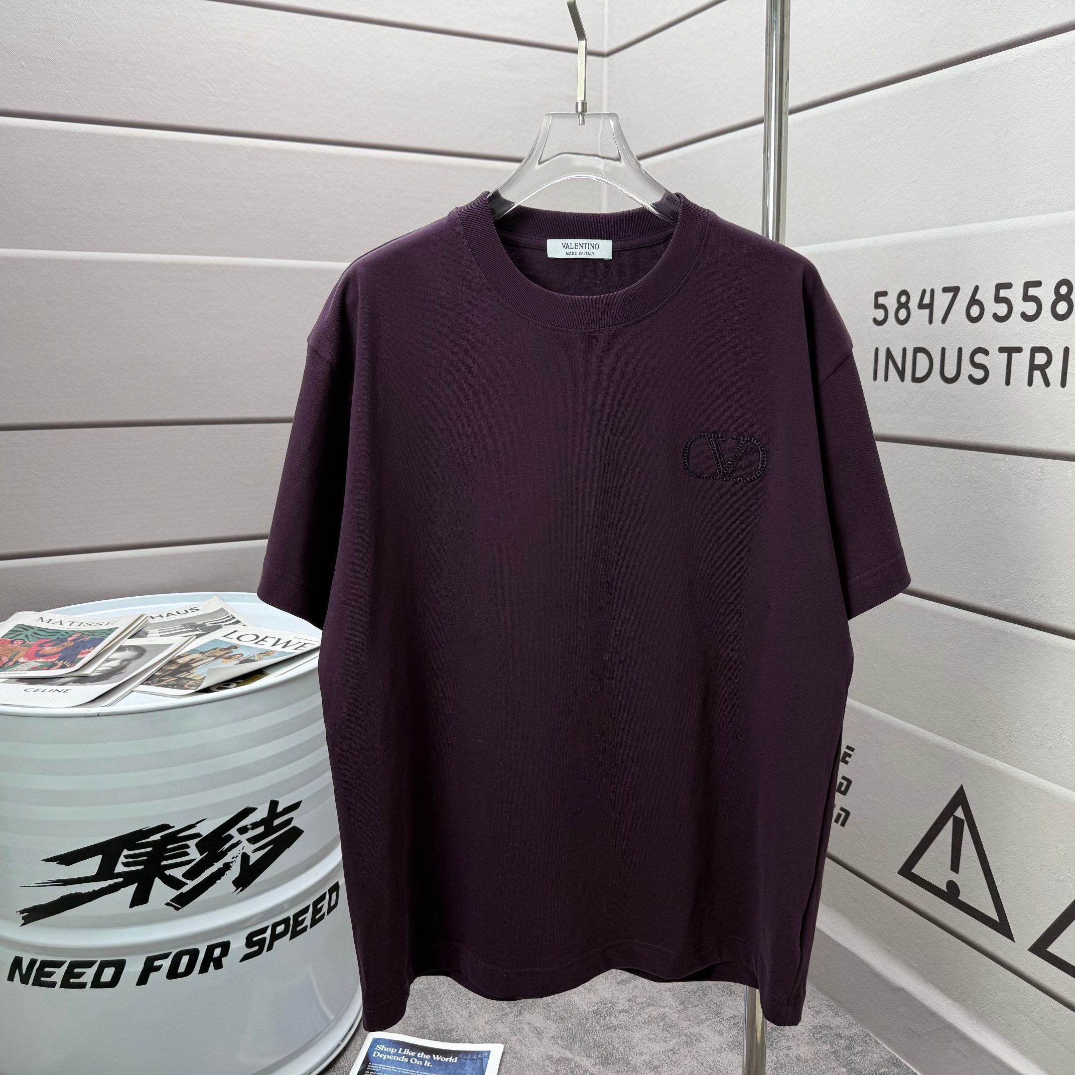 Men's Plus Tees & Polos Round neck embroidered and printed polar style summer wear with street pure cotton 343tg