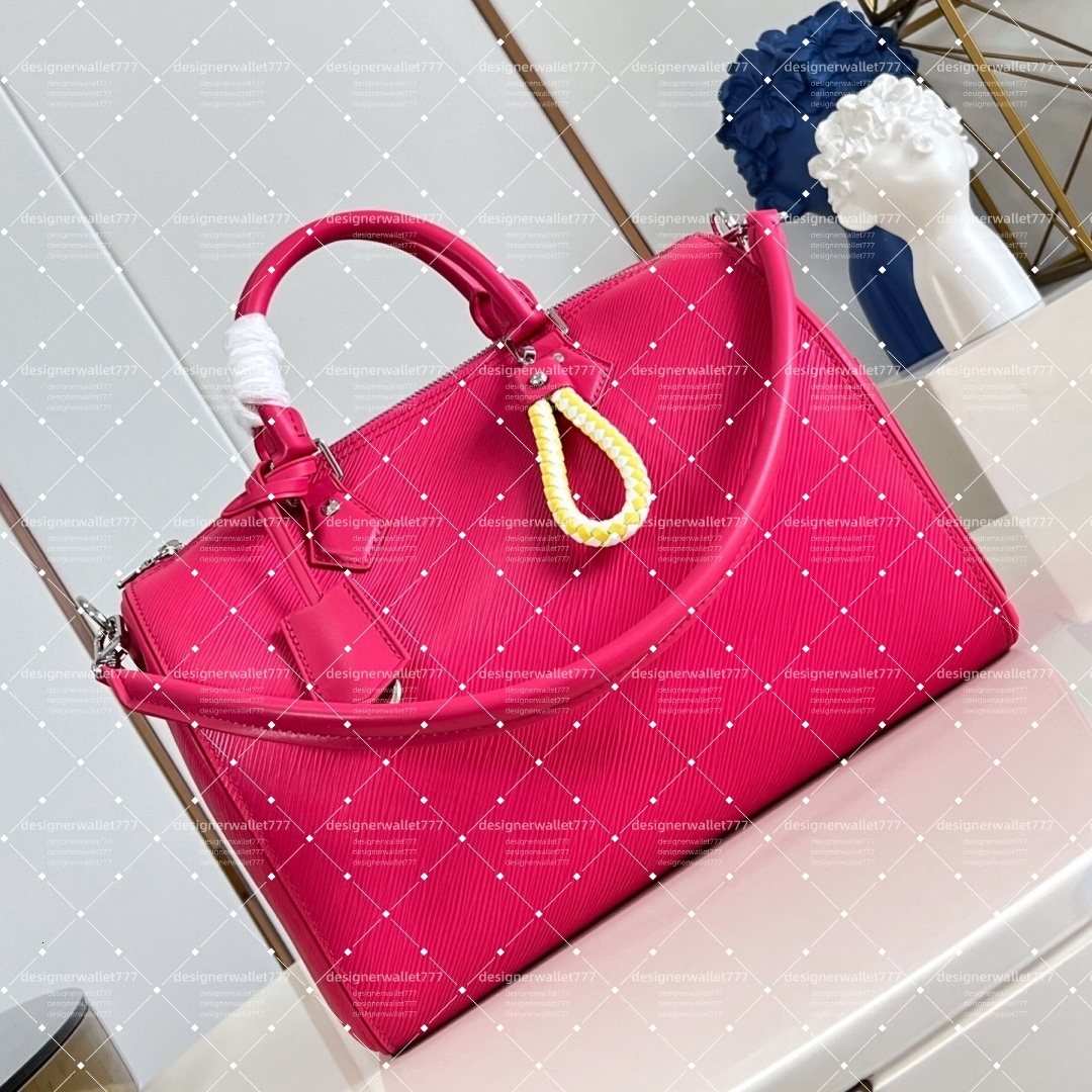 Blue Epi Designer soft 30 tote bags handbags leather shoulder bags sp womens pillow travel boston tote bag crossbody bag purse M29466 M29096 Master