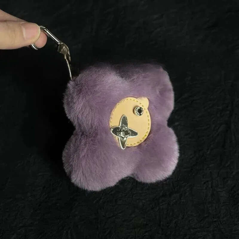 Free shipping light luxury dopamine pendant cute plush doll keychain backpack charm