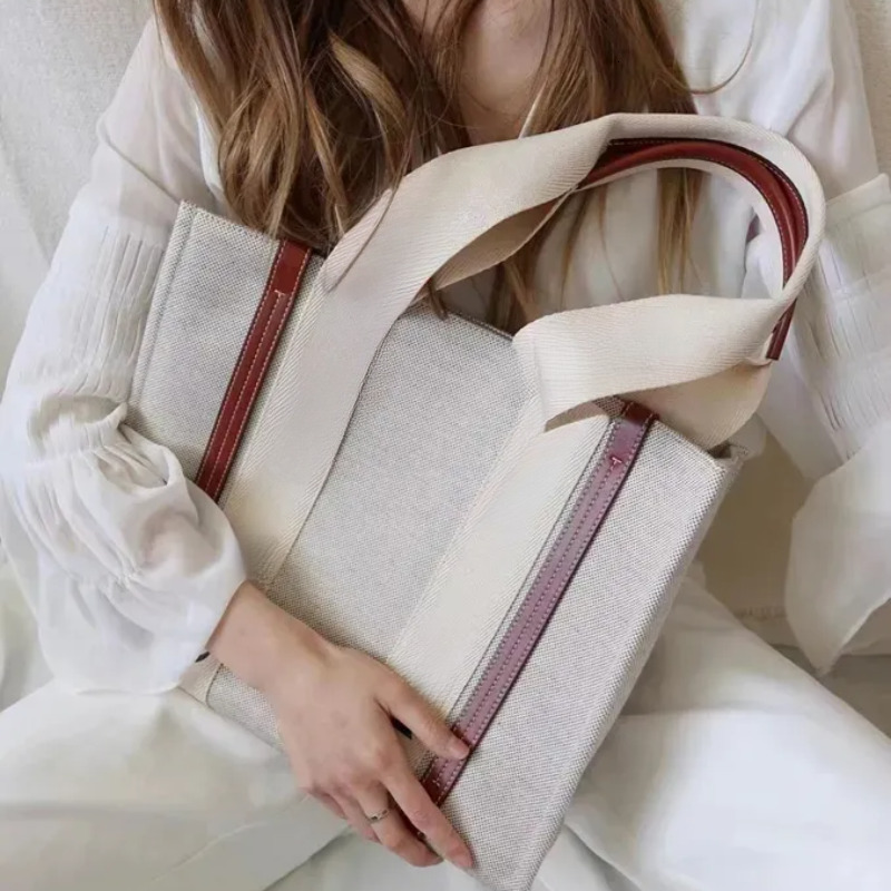 Womens Handbags Tote Bags Designer Styles Premium Quality Canvas Fashionable Linen Beach Travel, Crossbody Bags Shoulder Bags Luxury Bag Womens Bags
