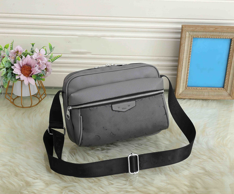 Men Taiga Pattern Crossbody Bag Multifunctional Waist Fanny Pack Waterproof PU Leather Chest Bag Casual Travel Shoulder Sling Bag For Outdoor Cyclin