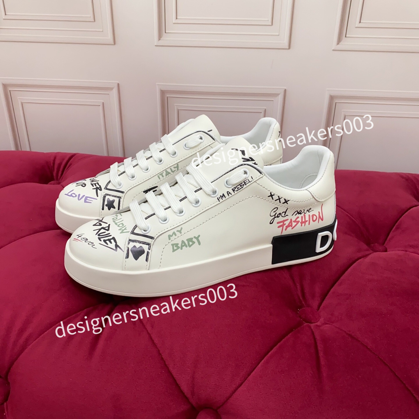 Free delivery luxury Casual Shoes Men's women spring lightweight casual shoes comfortable sports shoes breathable soft soled board shoes fd2603