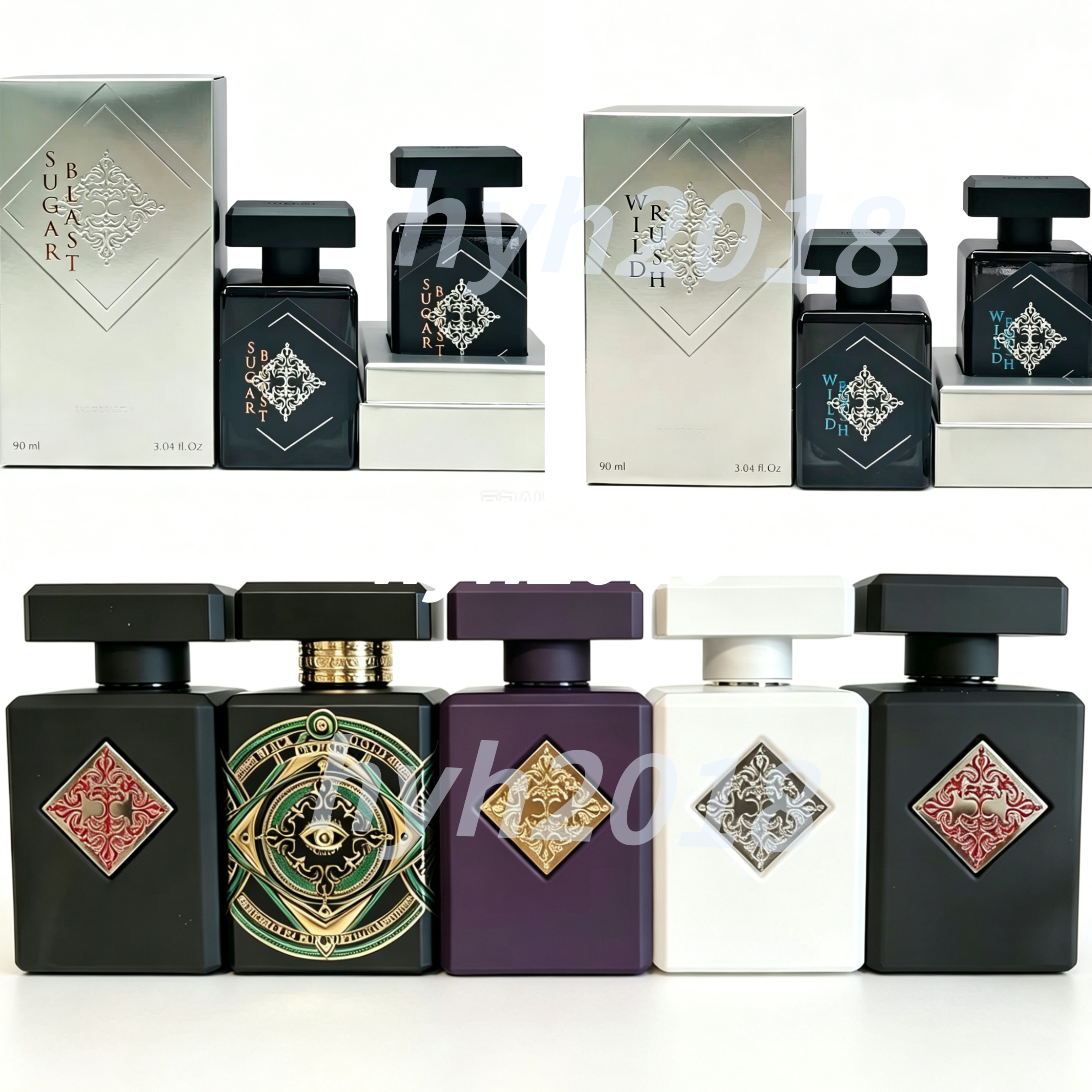 Wild rush Parfums 90ml Sugar Blast Psychedelic Love Perfume Eau De Parfum 3fl.oz Long Lasting Smell Men Women Cologne Fragrance Spray-image-1015929623
