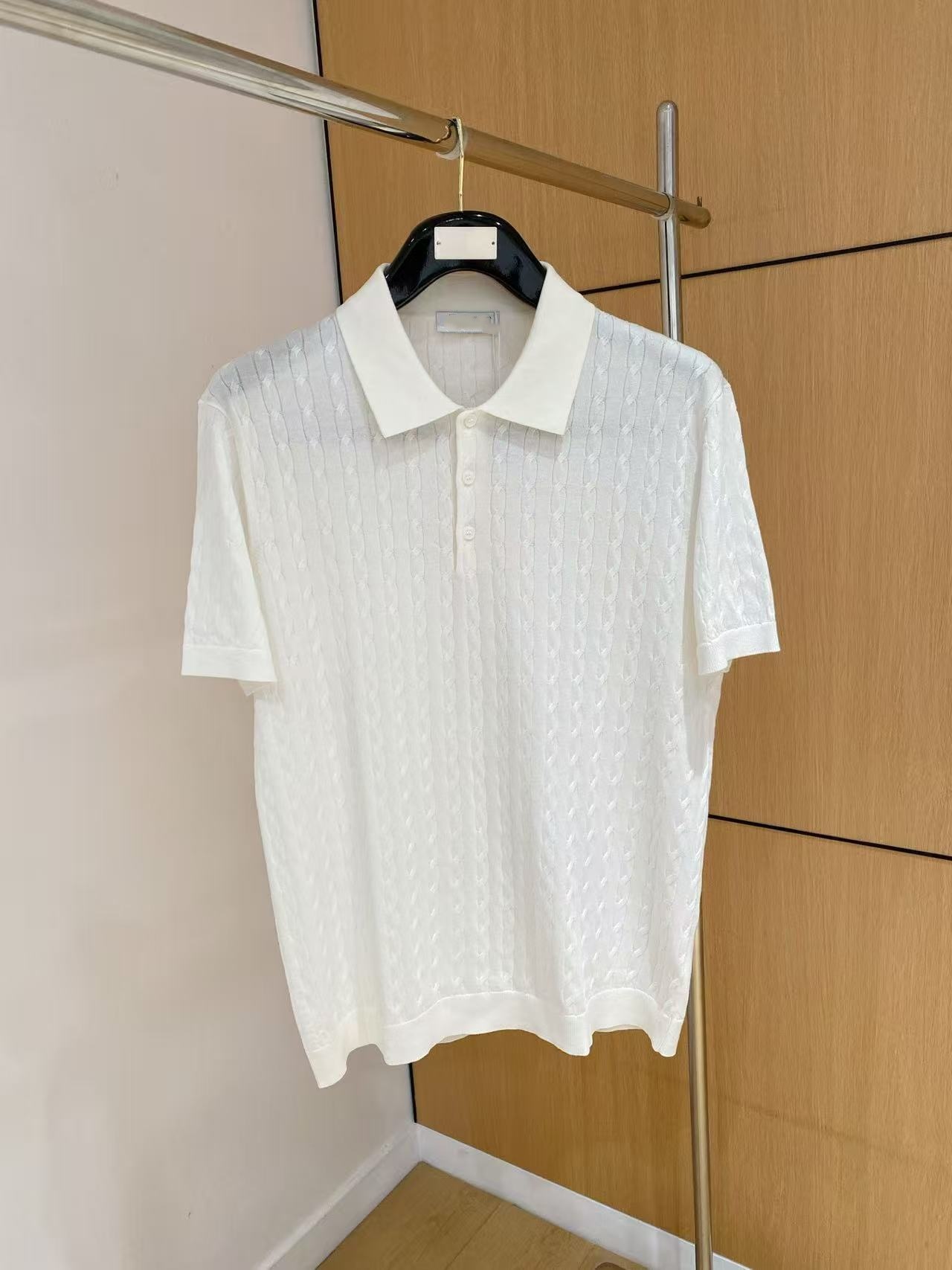 Lo 2026 Spring/Summer New Style Original Quality High-Grade Silk Short-Sleeved T-Shirt-image-1112238295