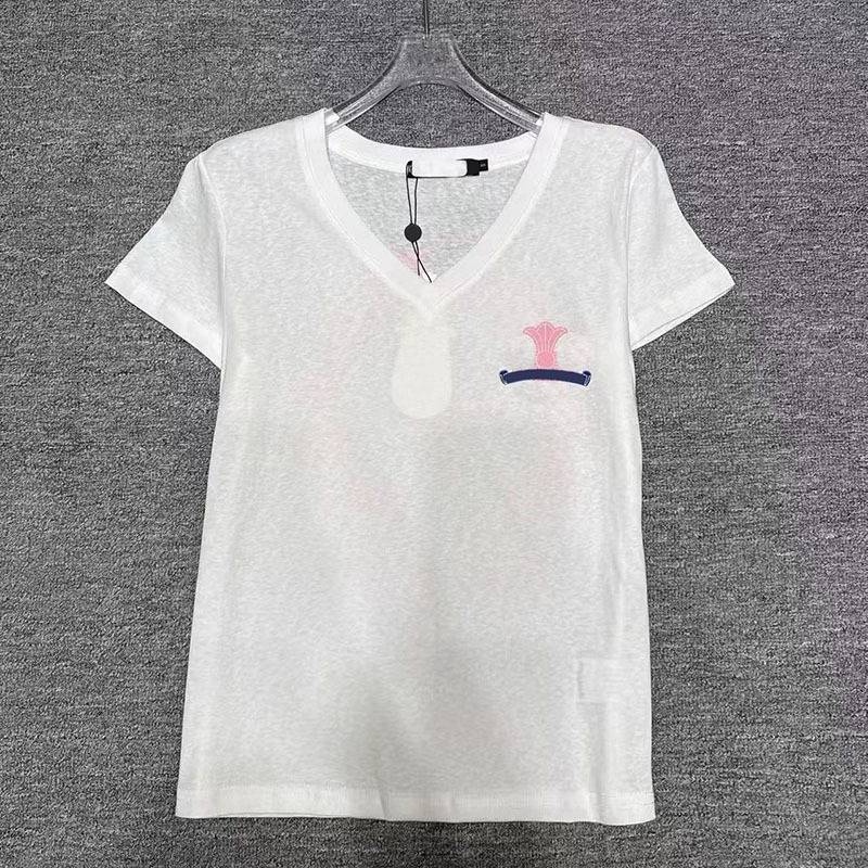 Designer Woman Casual T Shirt Short Sleeve Letter Print Street Style Thin Breathable Tee Summer Daily Outfits