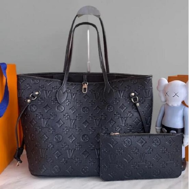 MM size Luxury Designer Bag Women Crossbody Embossed Flower louisities Handbag Shoulder Bags Composite Lady Clutch Tote Bag Coin Purse backpack 2-image-857026583