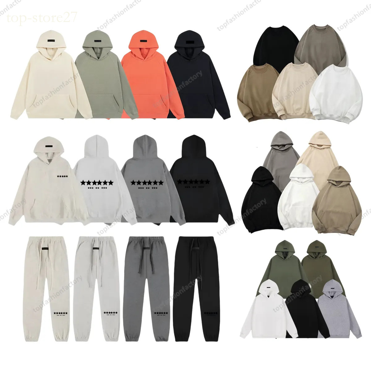 Mens Hoodies Designer mens essential Hoodie Men Women Sweatshirt Tracksuit Pullover clothes Streetwear Cotton sweatpants Letter Printed Shorts Pants