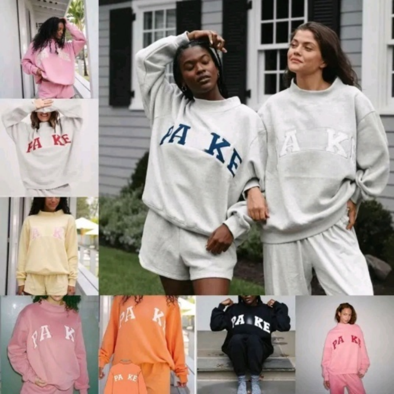 parke mockneck sweatshirt womens hoodie sweatshirt spring autumn outdoor casual hoodies daily outfit woman loose fit sweatshirts parke hoodie