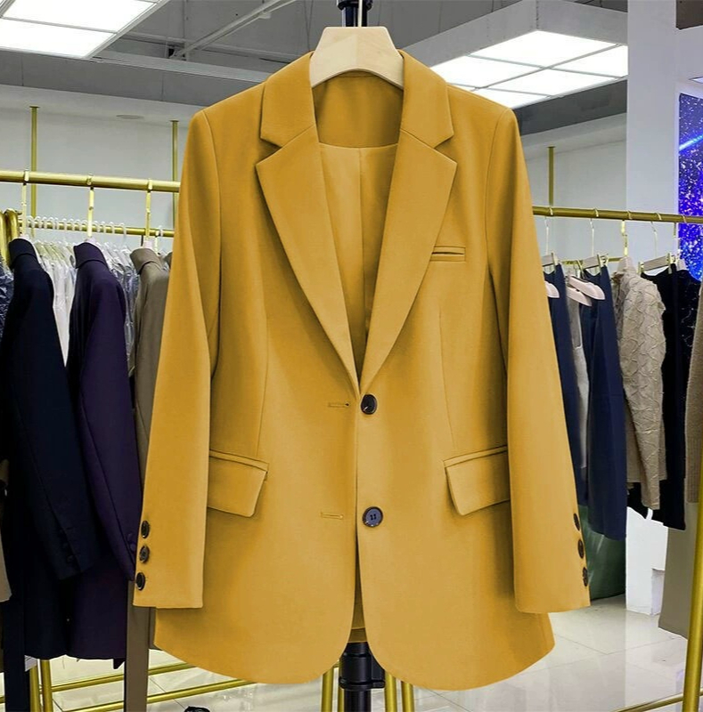 A408 New High-end Professional Women Suit Elegant and Stylish Youthful and Beautiful-image-1112307223