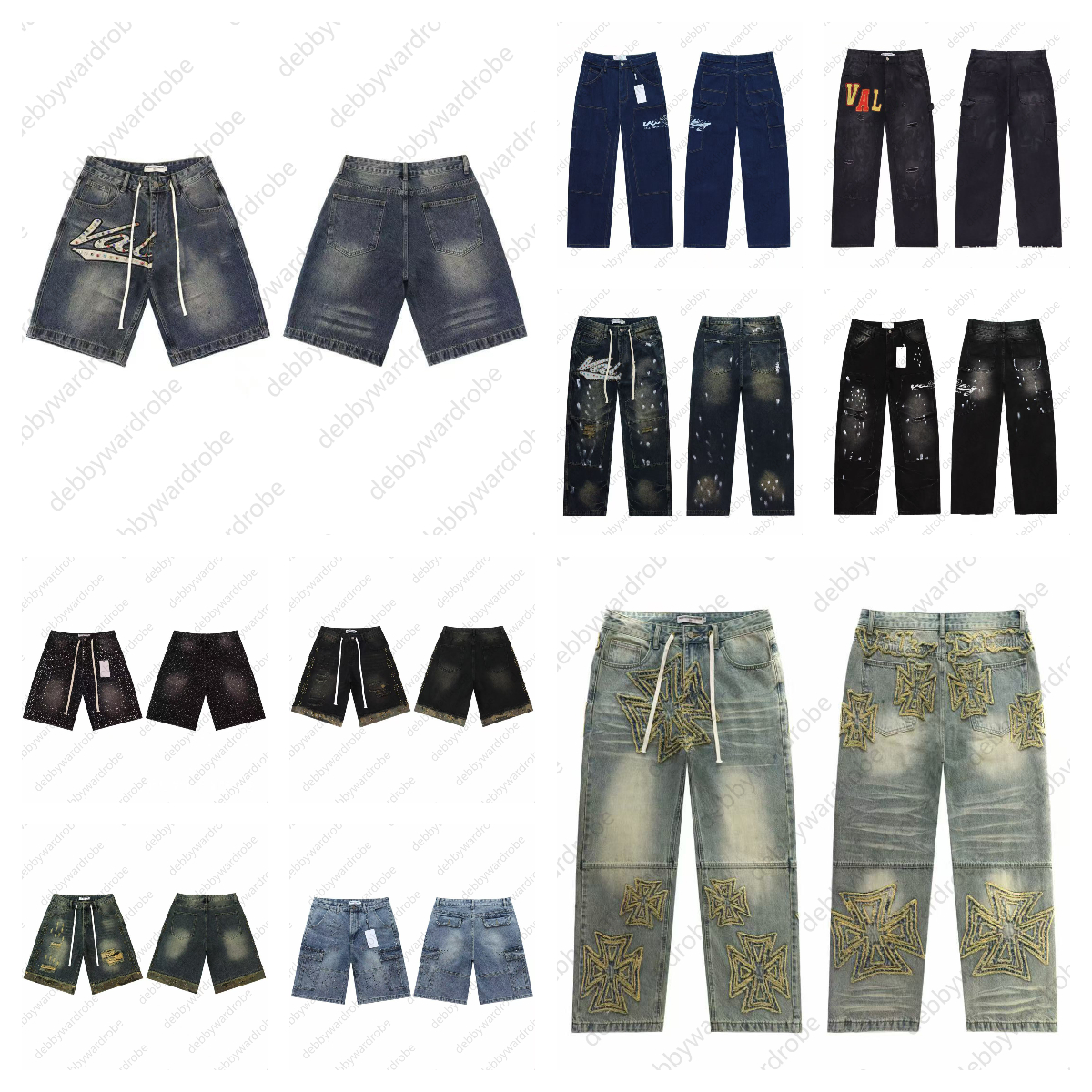 jeans for mens designer men jeans designer pants men jean shorts men y2k uomo streetwear skinny jorts women trousers denim shorts baggy jean vale je