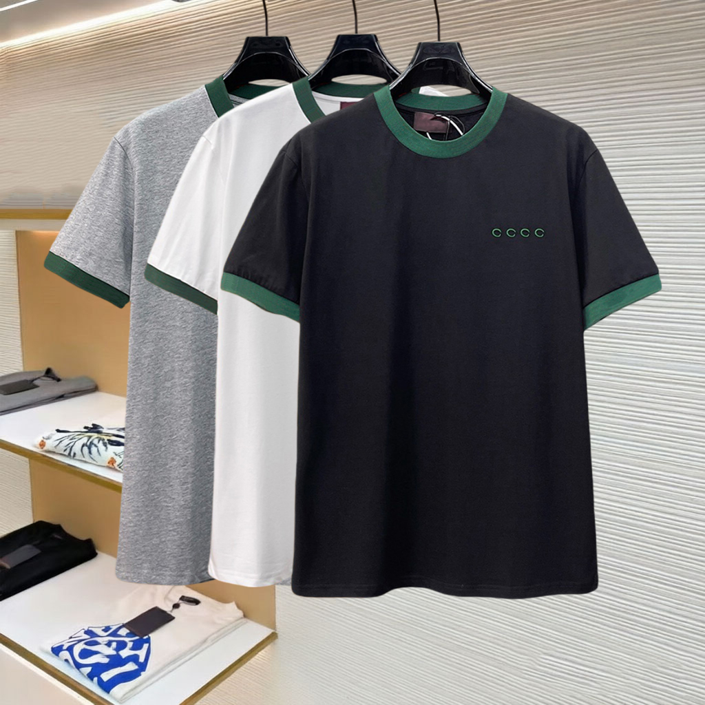 mens tshirt designer highquality men shirts man tees womens t shirt embroidery letter short sleeved shirt fashionable daily wear european size solid