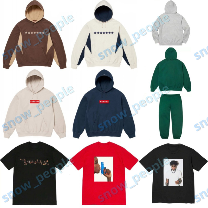 Hoodie t shirts designer men's letter printed casual hoodie fashionable loose sports hoodie summer running windproof street hoodie