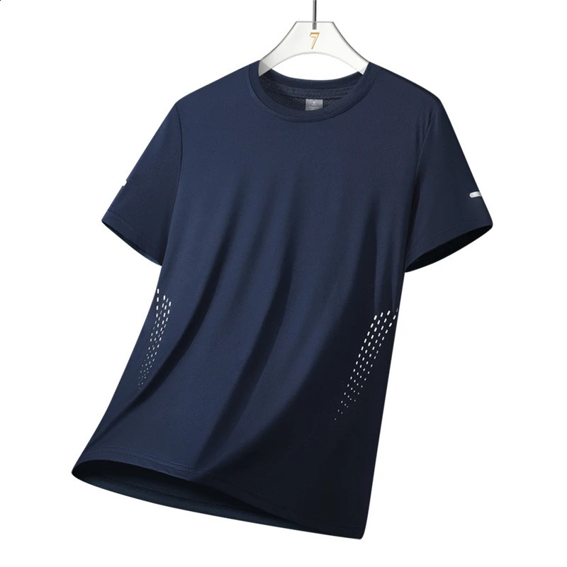 CHRLCK Mens Hiking Quick Drying T-shirts Breathable Running Fishing Tees Soft Elasticity Outdoor Sports Short Shirt Summer 260623