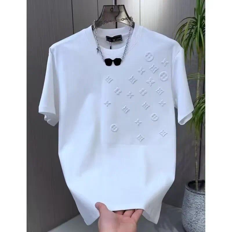 2026 Mens T-Shirts Designer T-shirt Casual Mens Womens T-shirt Letters 3D Stereoscopic printed short sleeve best-selling luxury men's hip cloth