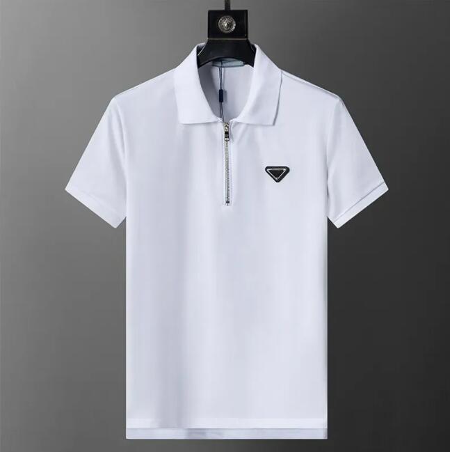 Mens Polo Shirt Designer T Shirts Casual Summer Shirts Breathable Tshirt Fashion Short Sleeve Polos Tops Tees-image-1112392223