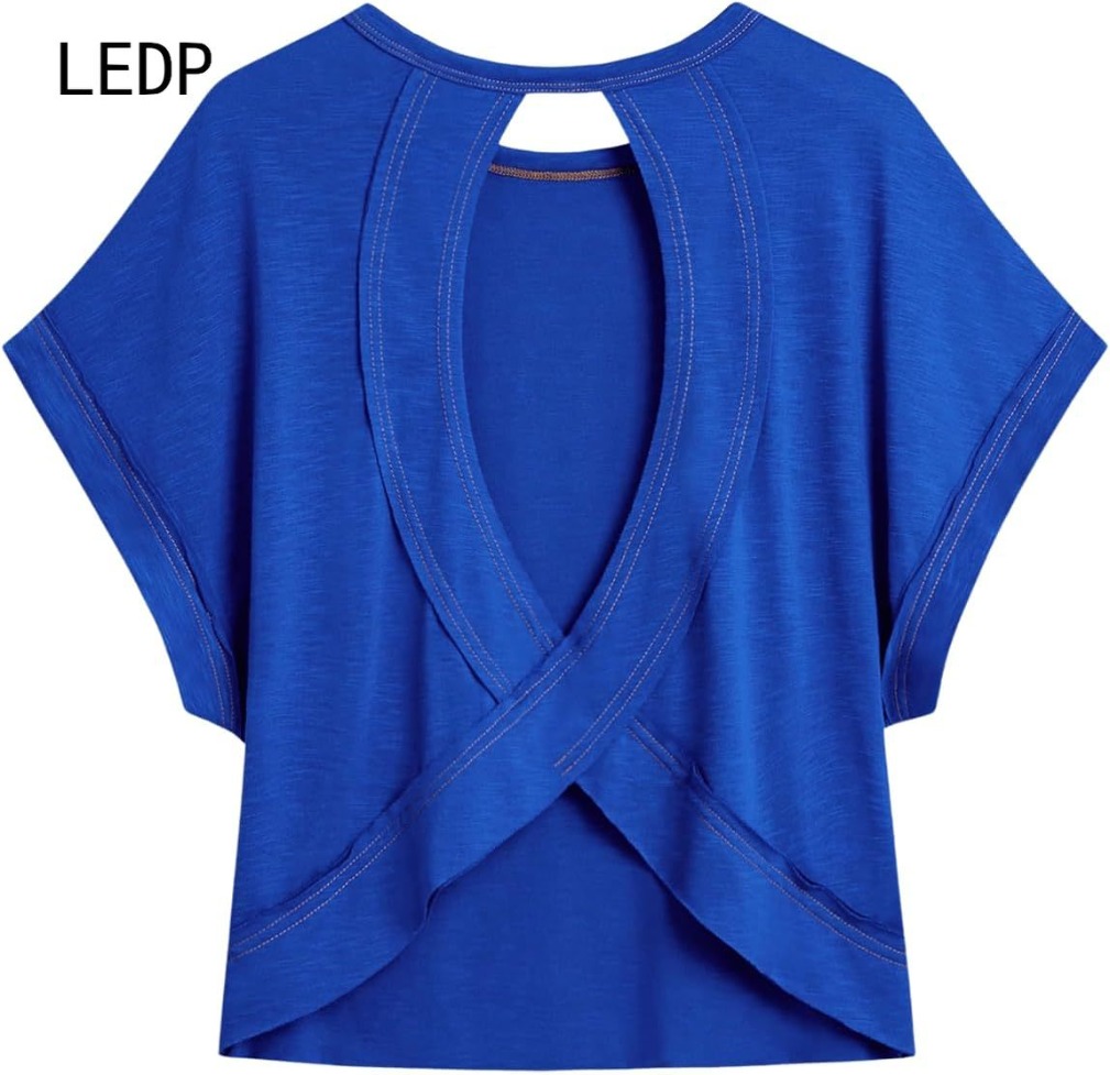 290202 Loess Plateau Gully Ice Hemp Shirt Large Women's Soil Erosion Pattern Breathable Civilization Warning Top-image-1112385900