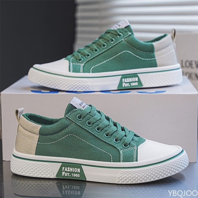 Summer fashionable comfortable canvas shoes breathable versatile board shoes men soft soled simple lace up mens shoes 260622CJBJ