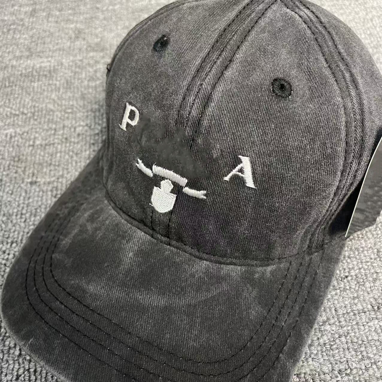 Men Women Luxury Polos Baseball Caps Vintage Distressed Denim Washed Hat Adjustable