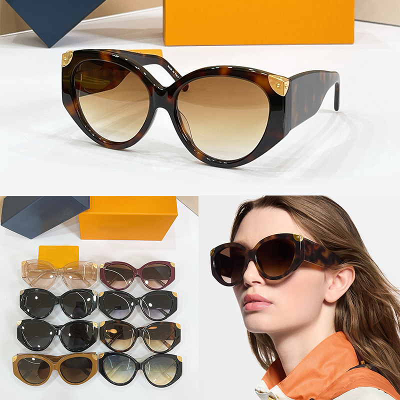 Oval luxury sunglasses Z3339U women designer fashionable retro oversized border sunglasses men outdoor radiation resistant glasses UV400 with box