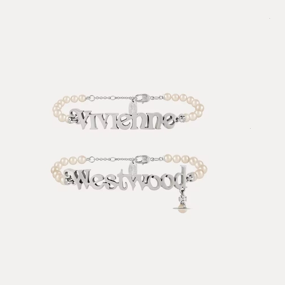 Saturn Jewelry Designer Vivi Ennewestwood Luxury Bracelet For Woman Men Luxe Bangle English Letter Vivienme Viviennelies Westwoodies Punk Bracelet