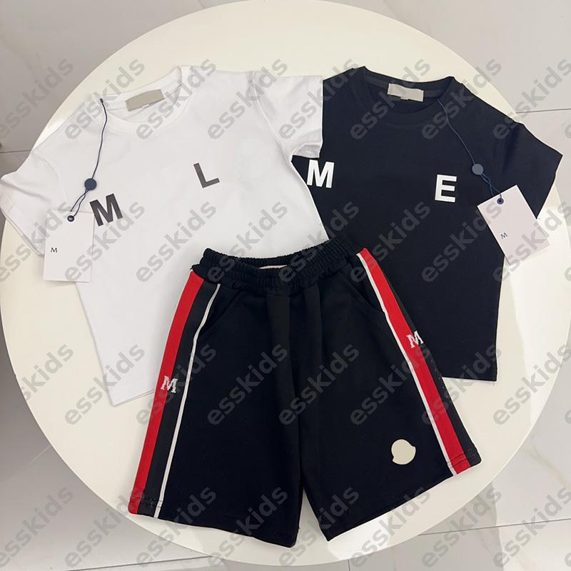 Kids Designer Clothes Sets Child Summer T-Shirt Shorts Set Children Shirts Tees Short Sleeve Baby Girls Outdoor Fashion Sportwears Outfits