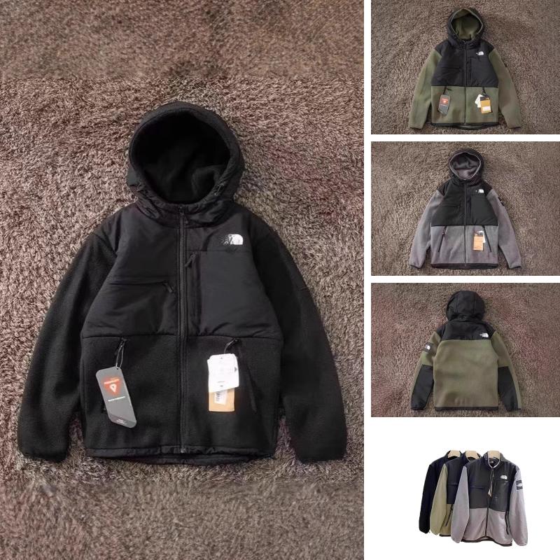 Men Polar Designer Fleece New winter designer men's jacket, fashionable hooded thick down jacket Hooded Jacket Leisure Thickened Collar Cotton