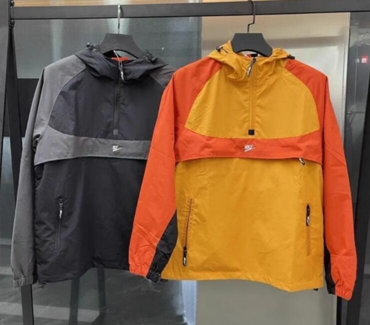 Men's jacket Sports Pullovers Light Hiking Designer Jackets Hooded Black Yellow Coat Men Casual Windbreakers Embroidery Outdoor Couples Coat