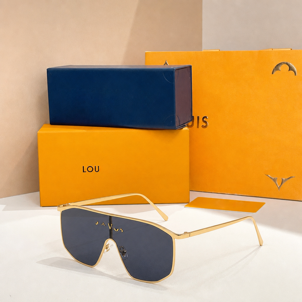 Luxury designer for men Classic metal framed women goggles Premium outdoor cycling oversized frame sunglasses Beach Travel UV400 Polarized Sunglasse