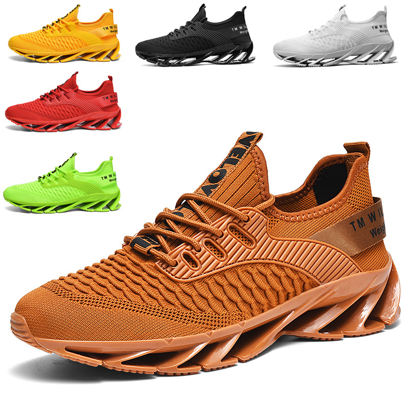 Free shipping luxury Fashion Men Sneakers Lightweight Flying Weaving Athletic Shoes Outdoor Jogging Gym Workout Cushioning