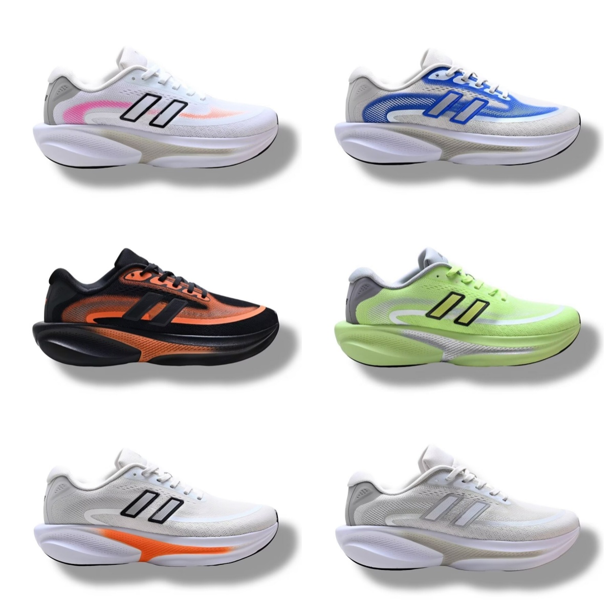 Designer Ellipse V1 Black Metallic Running Shoes Faded Black Afterglow Electric Indigo Tangerine Heat White Blue Bird Men Women Sport Shoe Sneake-image-914116646