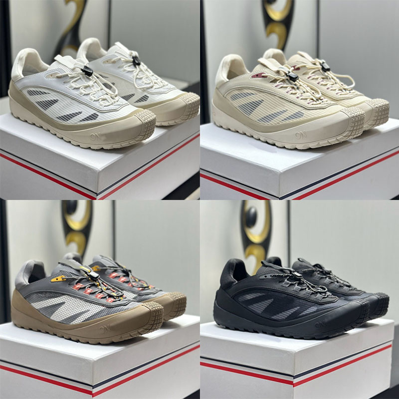 Premium Breathable Mesh Mens Technical Trail Sneakers Rugged Lace Up Design Outdoor Casual Low Top Trainers Daily Hiking Urban Commute