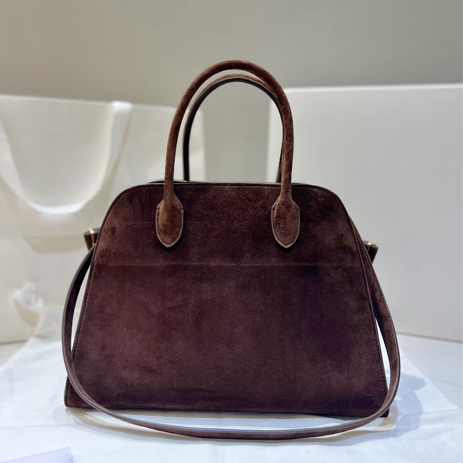 Top quality Minimalism real Leather suede brown Tote Bags For Women Designer Handbag Purses Cowhide Large Top Handle Shoulder bag Crossbody Ladies C