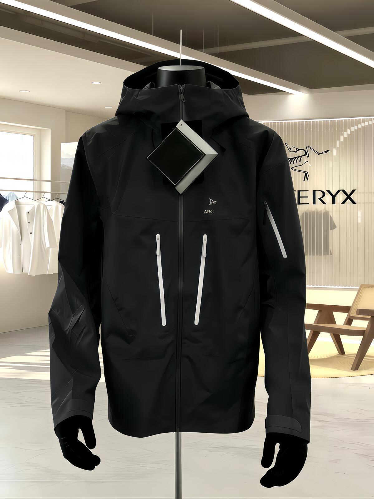 2026 NEW arces teryxlys Men Women Goretex Arc BETA LT LW Hard Shell Zip Up Waterproof Hood Windbreaker Ski Designer Artery ALPHA SV Jacket Trend Coa